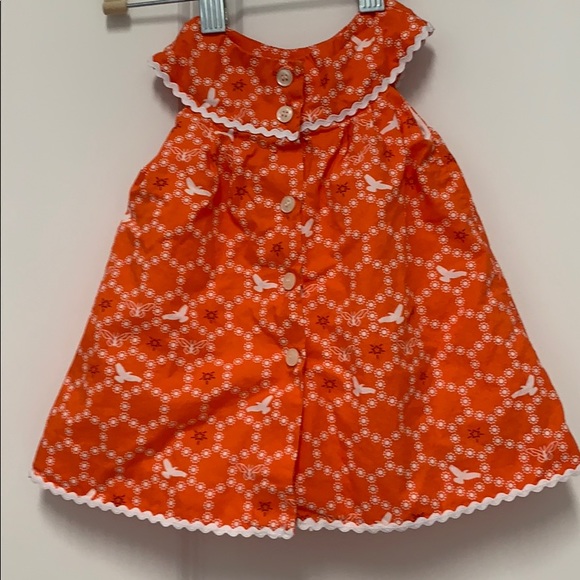 Elephantito 6 month baby girl dress with bloomer - Picture 4 of 6